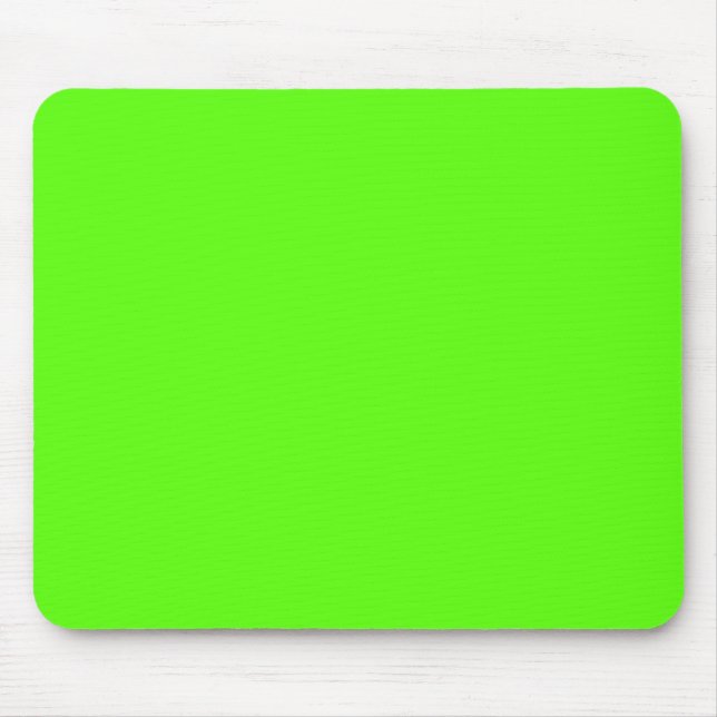 Alfombrilla De Ratón Alta visibilidad Neón Verde (Frente)
