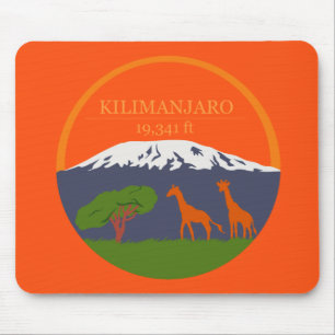 Alfombrilla De Ratón Altitud de Kilimanjaro