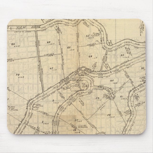 Alfombrilla De Ratón Alturas Claremont (Frente)