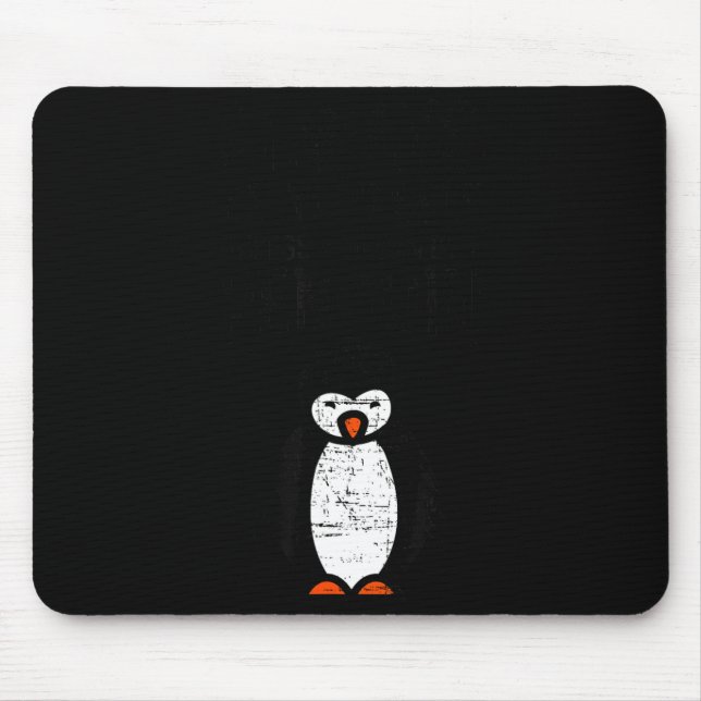 Alfombrilla De Ratón Always Be Yourself Funny Penguin Quote Design  (Frente)