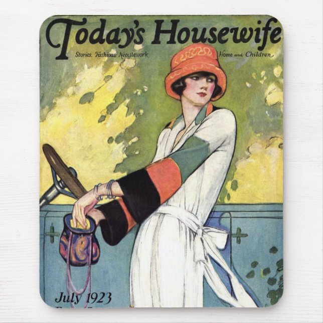 Alfombrilla De Ratón Ama de casa de hoy (Frente)