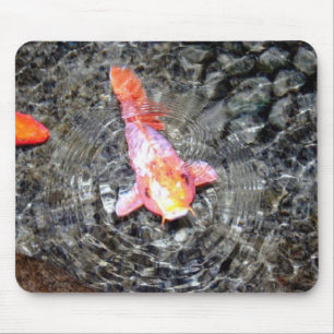 Alfombrilla De Ratón Amable Koi Mousepad