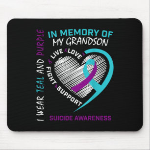 Alfombrilla De Ratón Amado Uno En Memoria De La Conciencia Del Suicidio