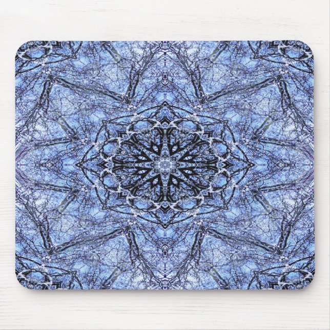 Alfombrilla De Ratón Amando el invierno... (Frente)