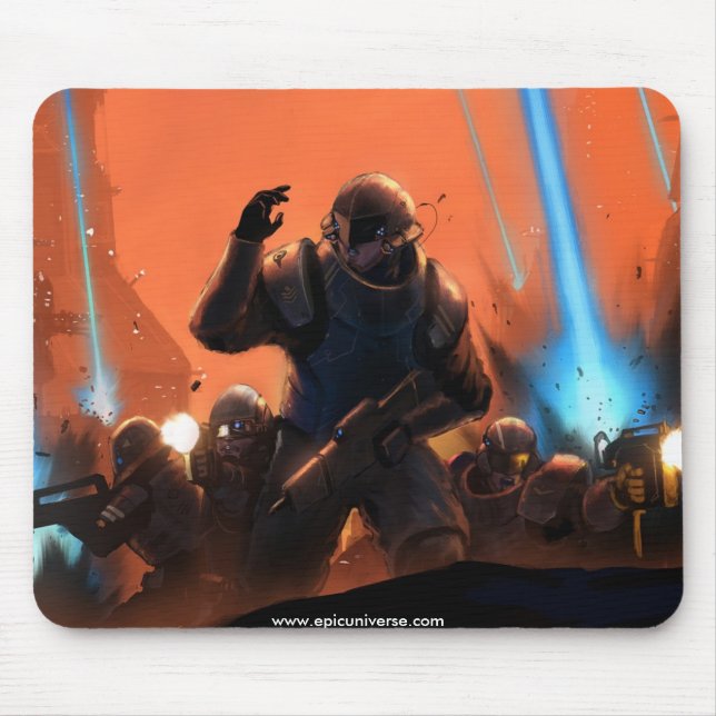 Alfombrilla De Ratón "Amanecer del destino" Mousepad (Frente)
