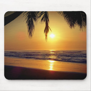 Alfombrilla De Ratón Amanecer tropical