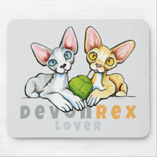 Alfombrilla De Ratón Amante de Devon Rex