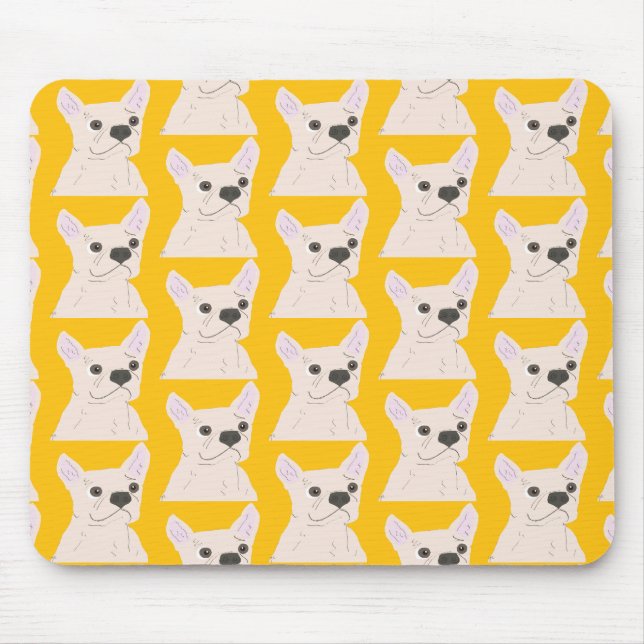Alfombrilla De Ratón Amante de Frenchie (Frente)
