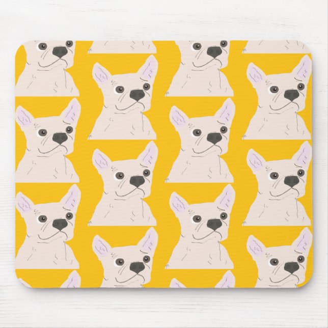 Alfombrilla De Ratón Amante de Frenchie (Frente)