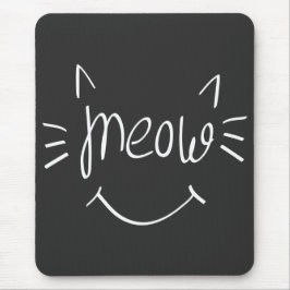 Alfombrilla De Ratón Amante de Gatos Miau 