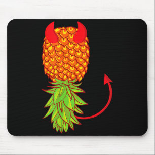 Alfombrilla De Ratón Amante de la fruta del columpio de piña al revés d