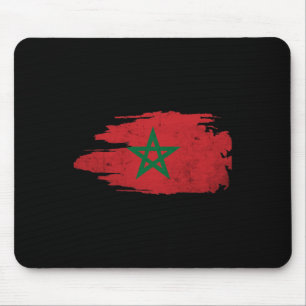 Alfombrilla De Ratón Amante del fútbol de Marruecos bandera marroquí 