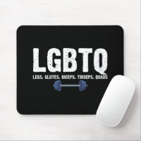 Amante del gimnasio LGBTQ Piernas Glúteos Bíceps T