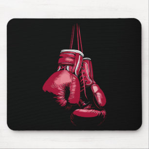 Alfombrilla De Ratón Amante del kickboxing boxeador guante de boxeo vin
