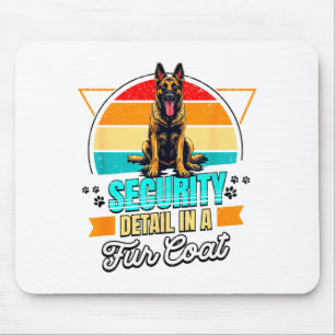 Alfombrilla De Ratón Amante del Malinois Belga Divertido Malinois Belga
