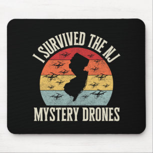 Alfombrilla De Ratón Amante Divertido de Drones Sobreviví al Misterio d