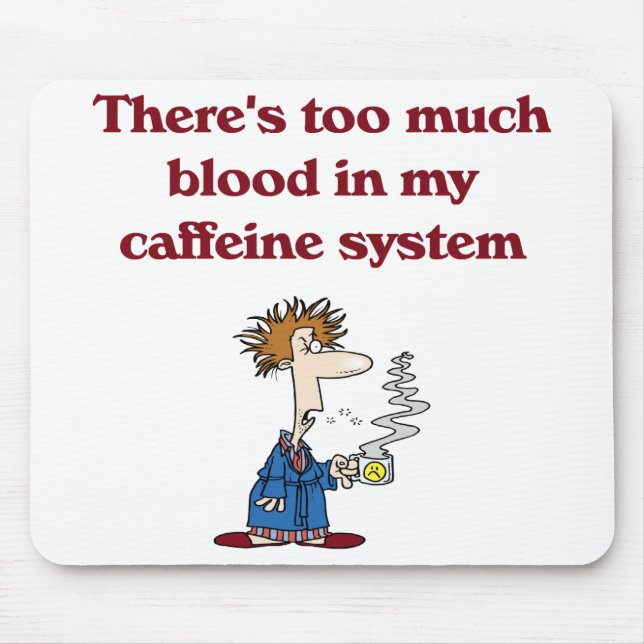 Alfombrilla De Ratón Amante Mousepad del café (Frente)