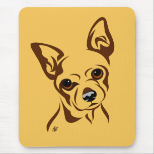 Alfombrilla De Ratón Amante Mousepads de la chihuahua