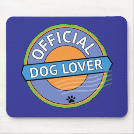 Alfombrilla De Ratón Amante Oficial de Perros