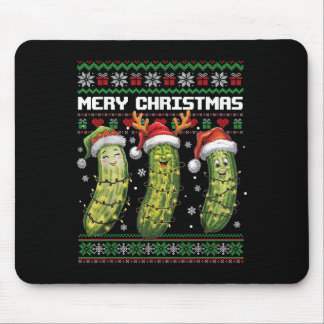 Alfombrilla De Ratón Amantes de Ckle divertido pijama de Navidad famili