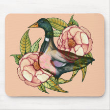 Amantes de la naturaleza de Mallard Duck Peony