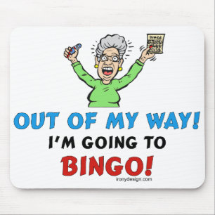 Alfombrilla De Ratón Amantes del bingo