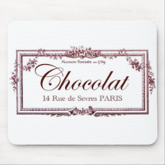 Alfombrilla De Ratón Amantes del chocolate…. ame este arte del francés