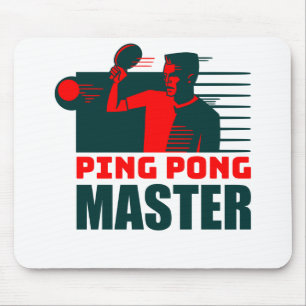 Alfombrilla De Ratón Amantes divertidos de Ping Pong - Amantes del teni