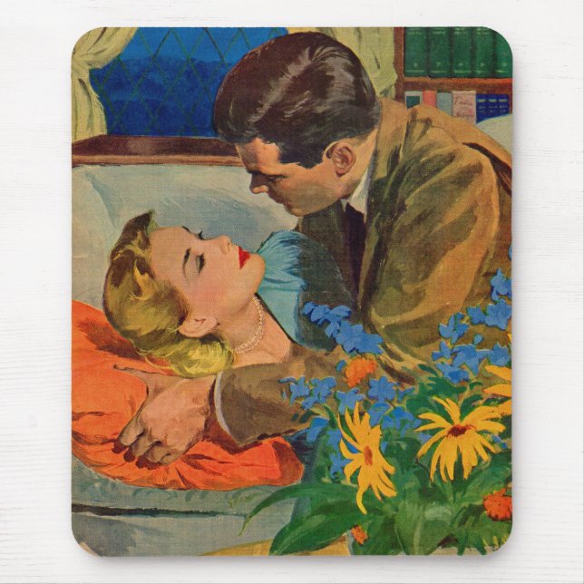Alfombrilla De Ratón Amantes enamorados (Frente)