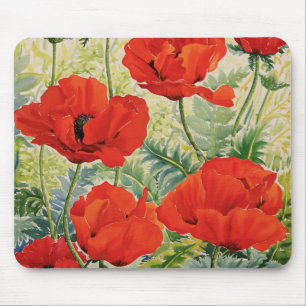 Alfombrilla De Ratón Amapolas rojas grandes