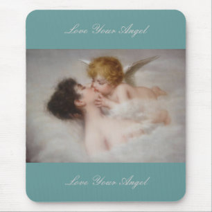 Alfombrilla De Ratón amar a tu ángel