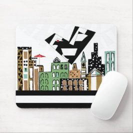 ALFOMBRILLA DE RATÓN AMAR EL AVE EN LA CIUDAD