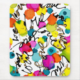 Alfombrilla De Ratón Amar te rodea la almohadilla del ratón