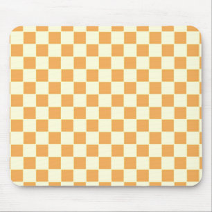 Alfombrilla De Ratón amarillo a cuadros