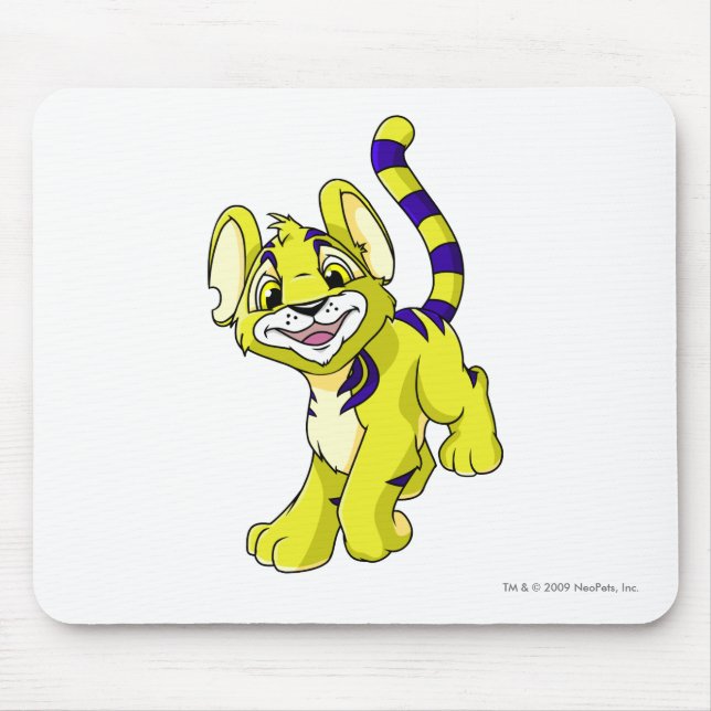 Alfombrilla De Ratón Amarillo de Kougra (Frente)