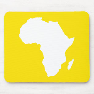 Alfombrilla De Ratón Amarillo Dorado Audaz África
