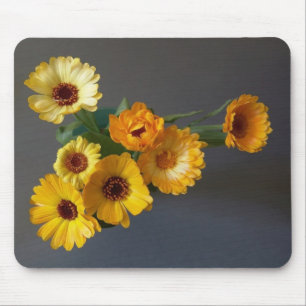 Alfombrilla De Ratón Amarillo gerbera