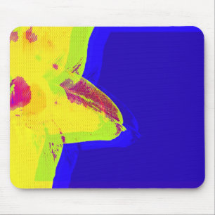 Alfombrilla De Ratón Amarillo Pop Art Daffodil Mouse Pad