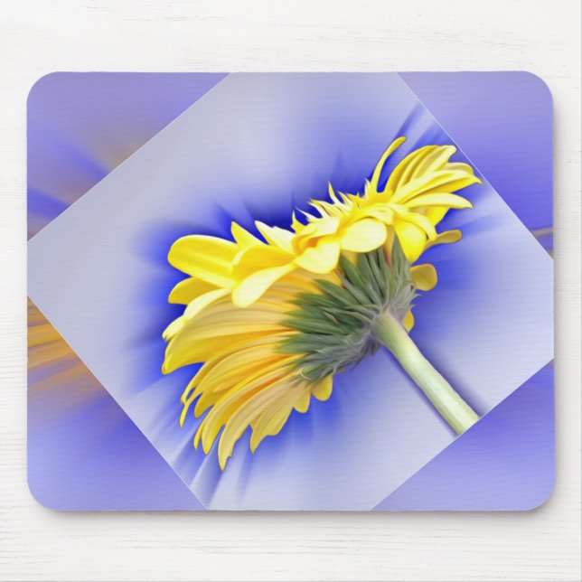 Alfombrilla De Ratón Amarillo y azul (Frente)