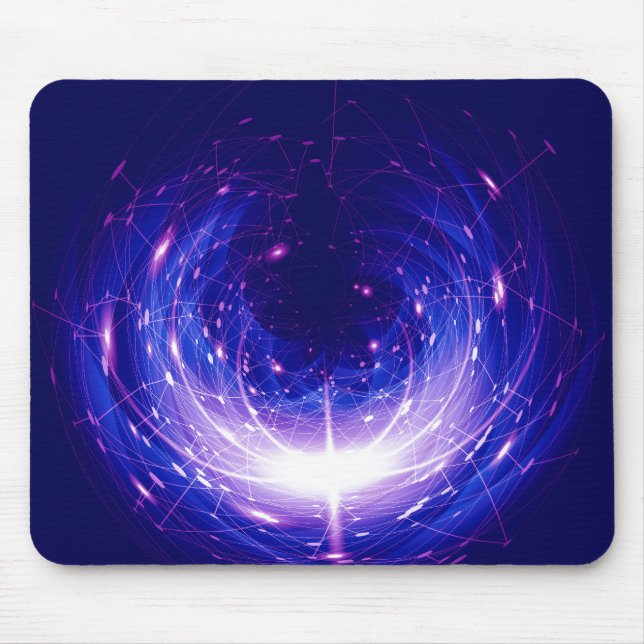 Alfombrilla De Ratón Amberlight Cold Blue Polar Flare (Frente)