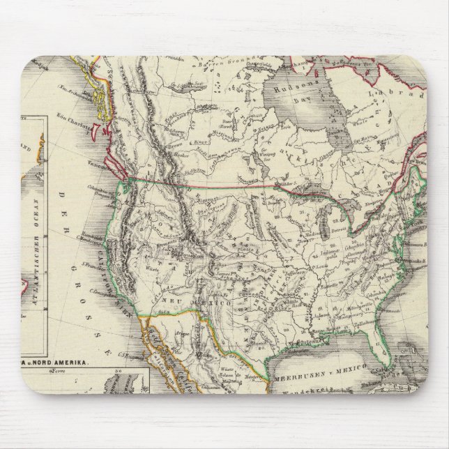 Alfombrilla De Ratón América del Norte 41 (Frente)