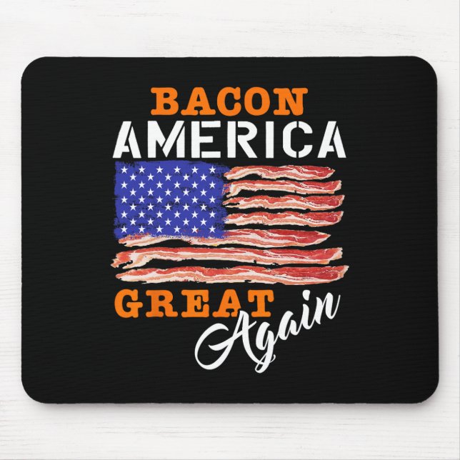 Alfombrilla De Ratón America Great Again Shirt Funny Barbecue Bbq 2024 (Frente)