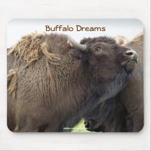 Alfombrilla De Ratón American Plains Buffalo Bison Mousepad