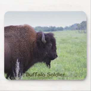 Alfombrilla De Ratón American Plains Buffalo Bison Mousepad