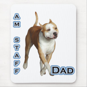 Alfombrilla De Ratón American Staffordshire Dad 4