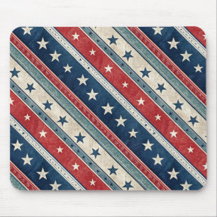 Alfombrilla De Ratón Americana/Estrellas Rayas/Patriótico
