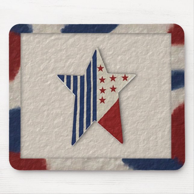 Alfombrilla De Ratón Americana Mousepad (Frente)