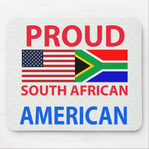 Alfombrilla De Ratón Americano surafricano orgulloso