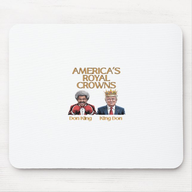 Alfombrilla De Ratón America's Crowns And Don Graphic (Frente)