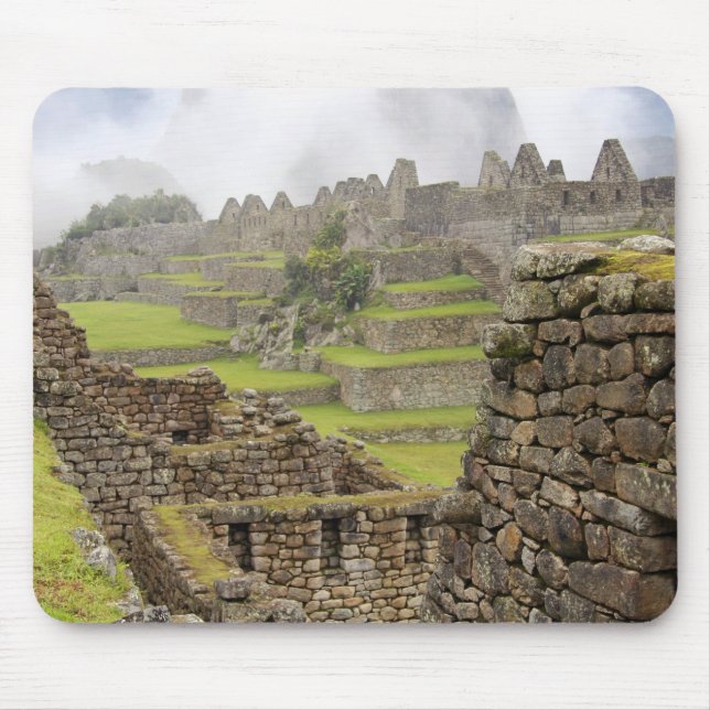 Alfombrilla De Ratón Américas, Perú, Machu Picchu. El antiguo (Frente)
